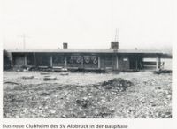 Sportheim Bau 70er